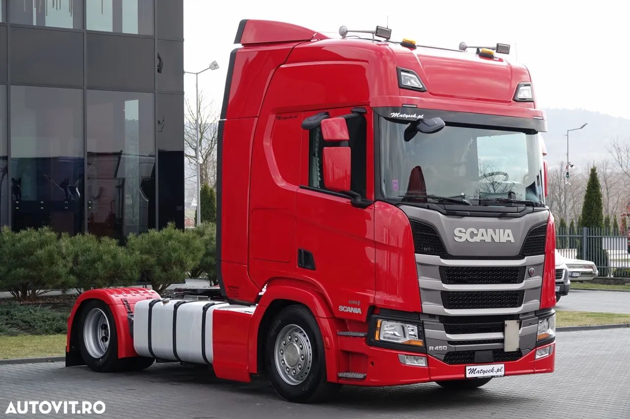 Scania R 450 / LOWDECK / MEGA / 2021 / DUPĂ CONTRACTUL DE SERVICII DE AUR / - 1