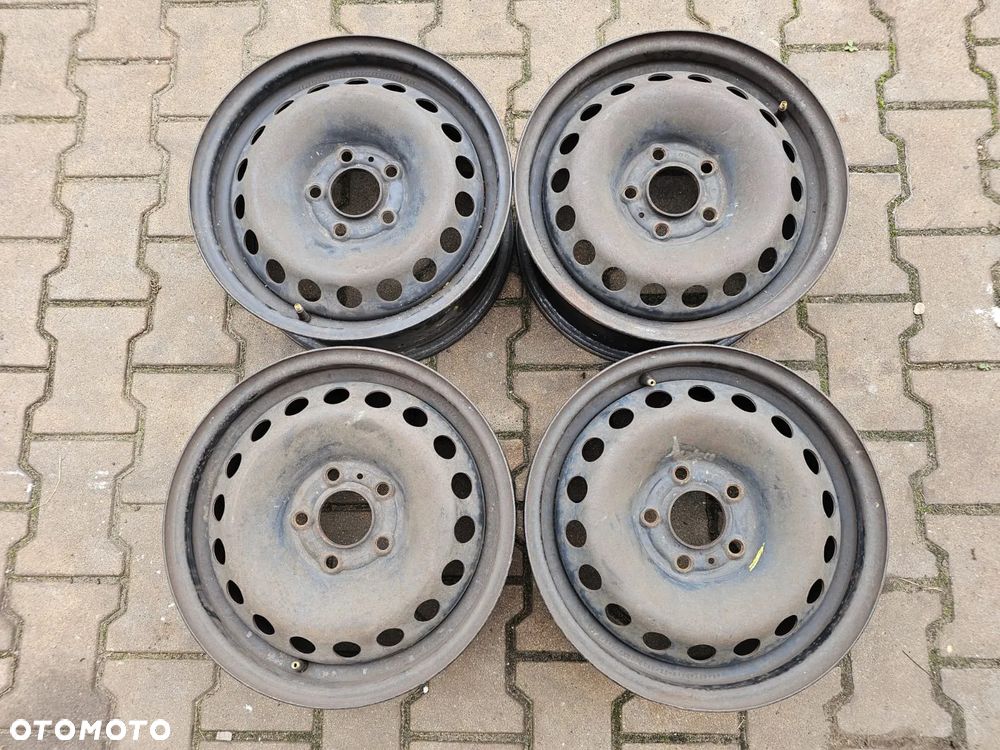 (S9) Felgi stalowe Alfa Romero Giulietta 159 Brera Spider Opel Astra Zafira Meriva Vectra Saab 900 9-3 / 6Jx15 ET49 5x110 - 1
