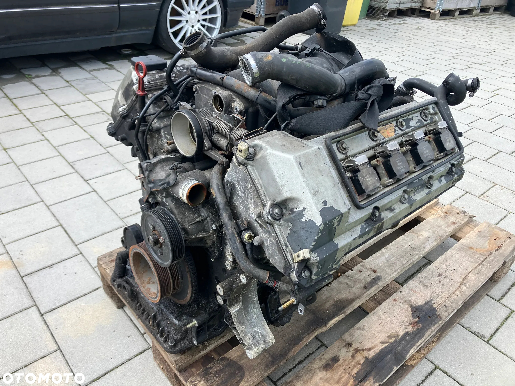 SILNIK BMW E32 E34 E38 M60B30 3.0 V8 SŁUPEK GOŁY M60 - 9