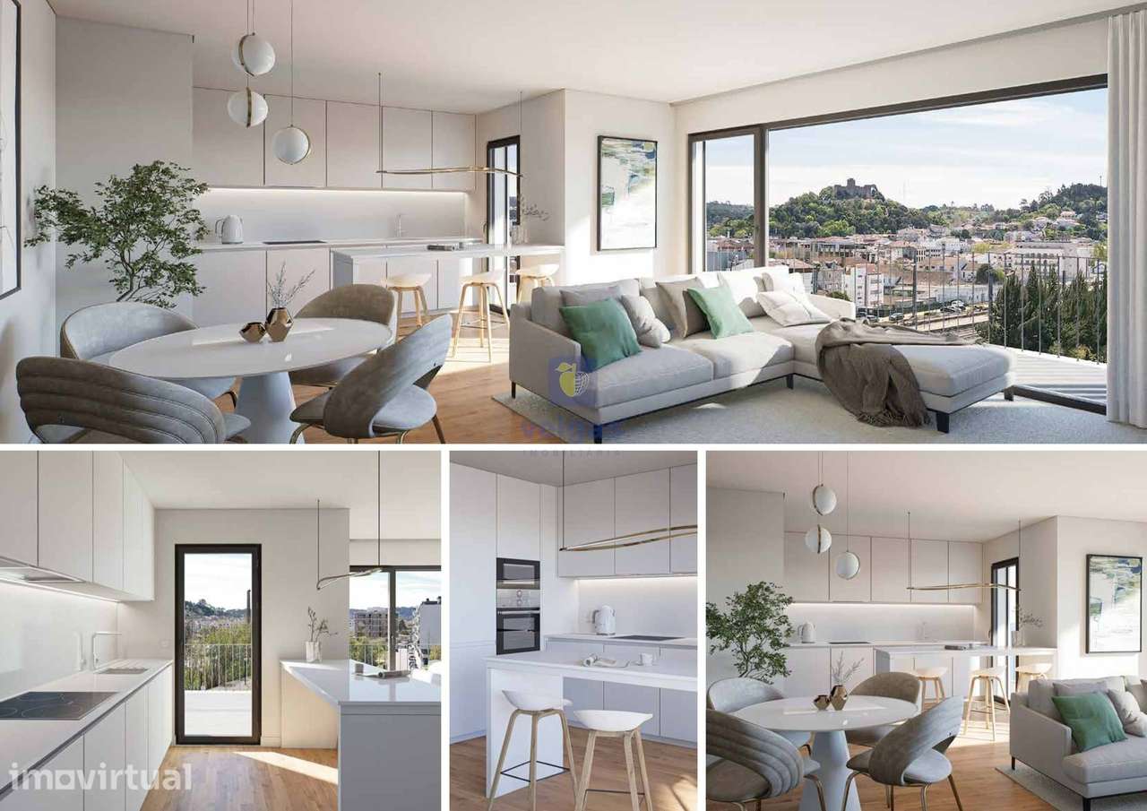 Apartamento T2 novo  no centro de Pombal com garagem e elevador - Grande imagem: 5/35