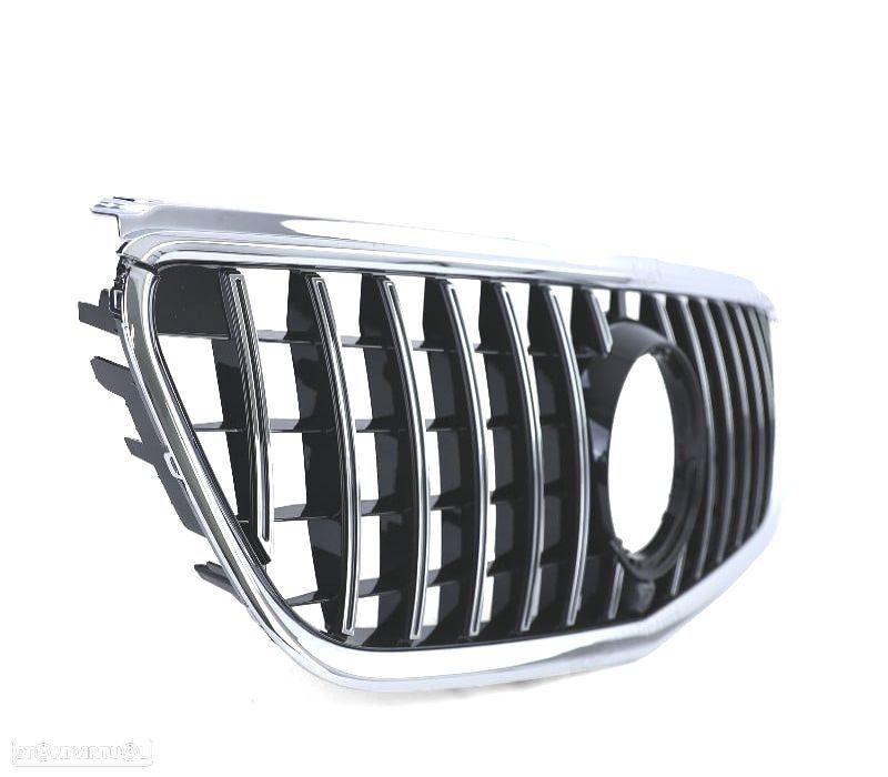 GRELHA FRONTAL MERCEDES VITO W447 14-19 PRETO CROMADO - 2