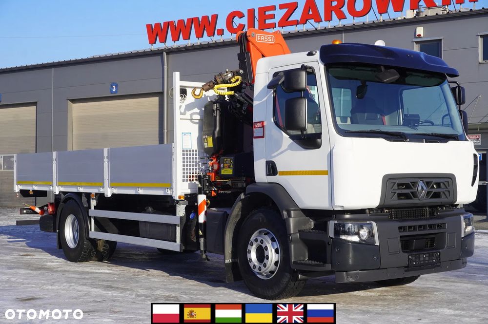 Renault C280 DTI 8 / HDS Fassi F135A.22 / Pilot / Rotator / Burtowy 15 EPAL - 1