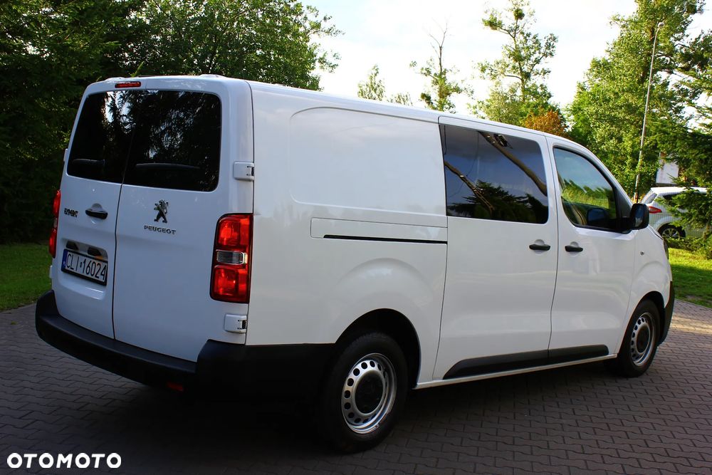 Peugeot EXPERT 2.0 122KM L3H1 BRYGADÓWKA 6 OSÓB LONG NAVIGACJA MAŁY PRZEBIEG 42 TYŚ KM  FV23% - 18