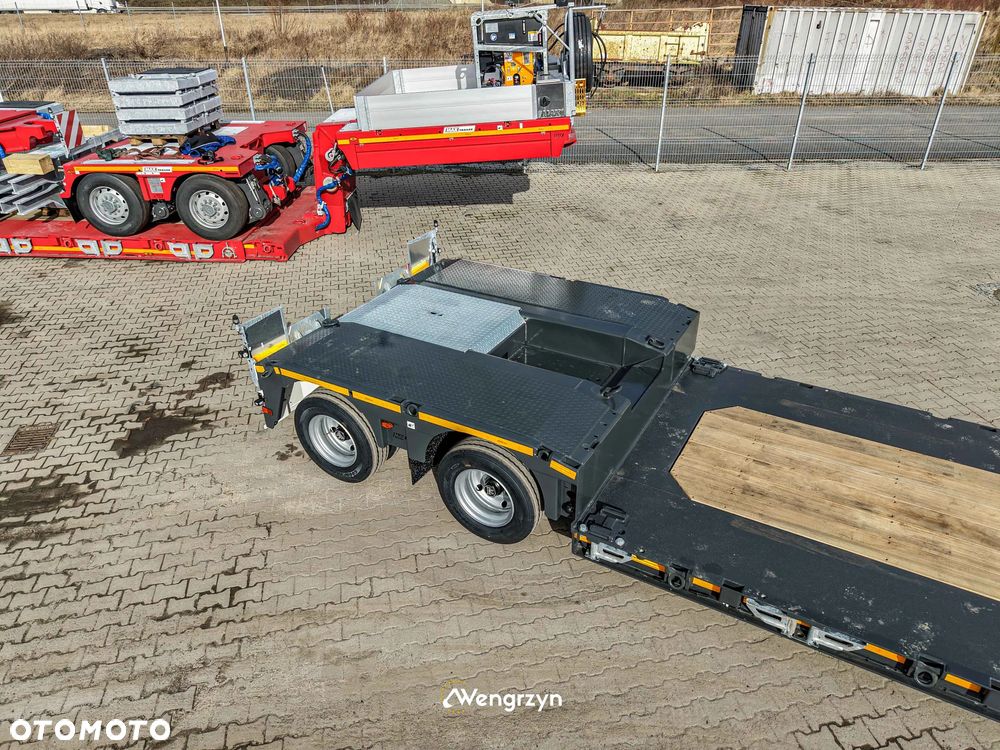 MAX Trailer 2 osiowy tiefbett, lowbed, zawieszenie pneumatyczne - 8