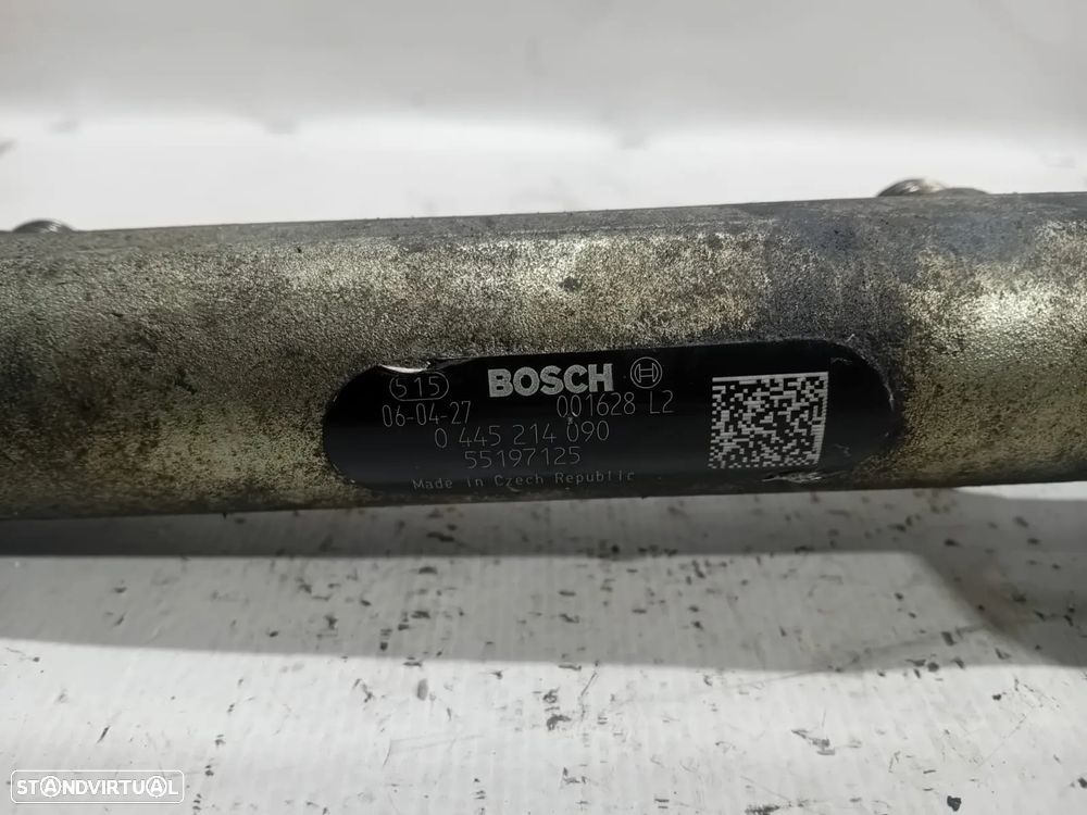 Régua Injetora Opel Corsa 1.3 CDTI 0445214090 55197125 Original - 4