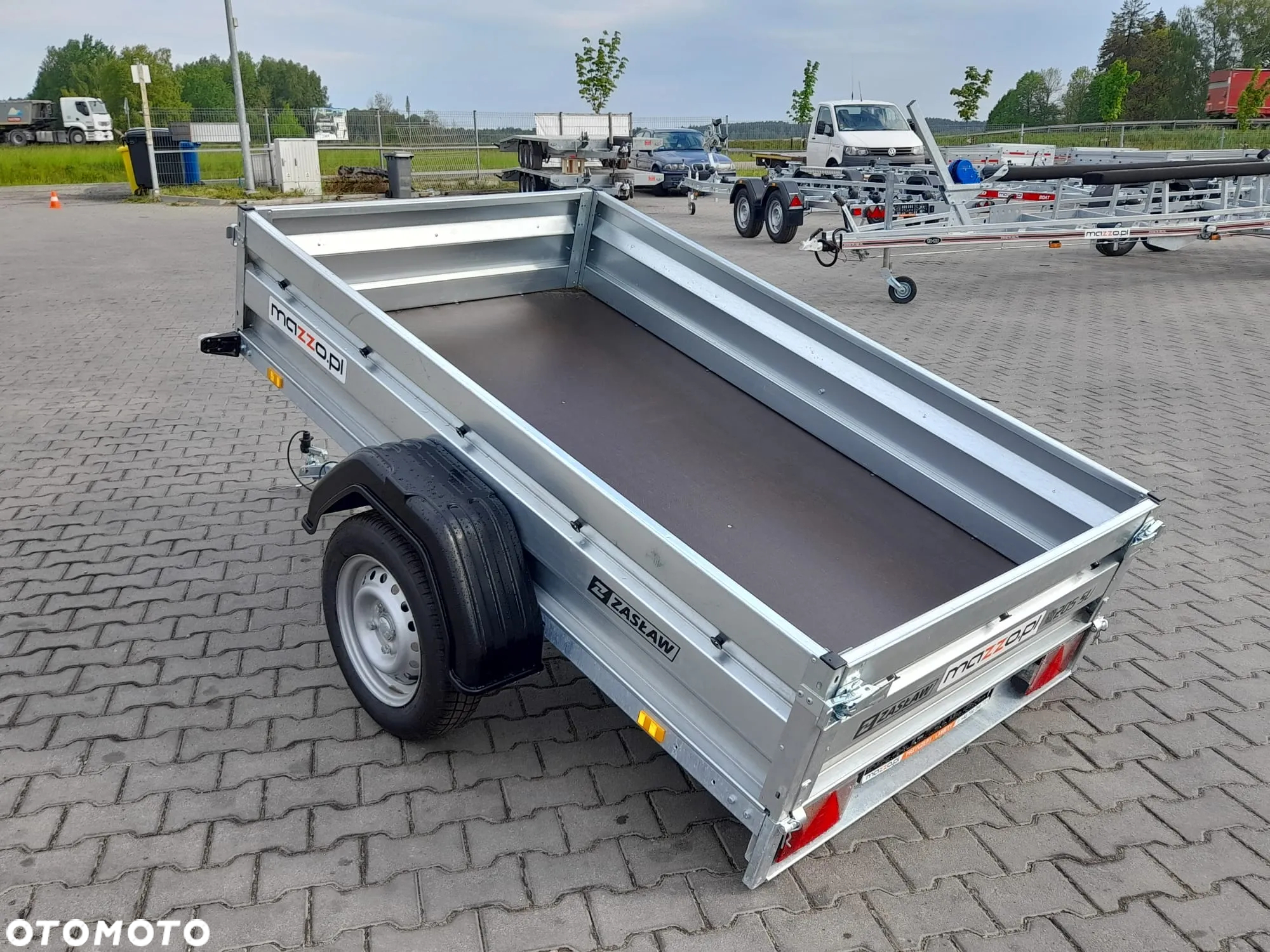 Zaslaw Dostawa Przyczepka uchylna DMC750kg 205x122x35cm SOLIDNA I MOCNA! HIT! - 13