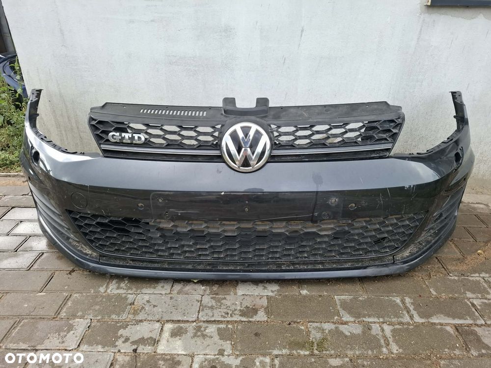 ZDERZAK PRZEDNI PRZÓD VW GOLF VII GTD GRILL - 1