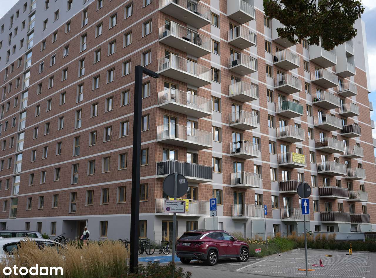 Mikrokawalerka z widokiem na Odrę i Most Milenijny - Port Popowice
