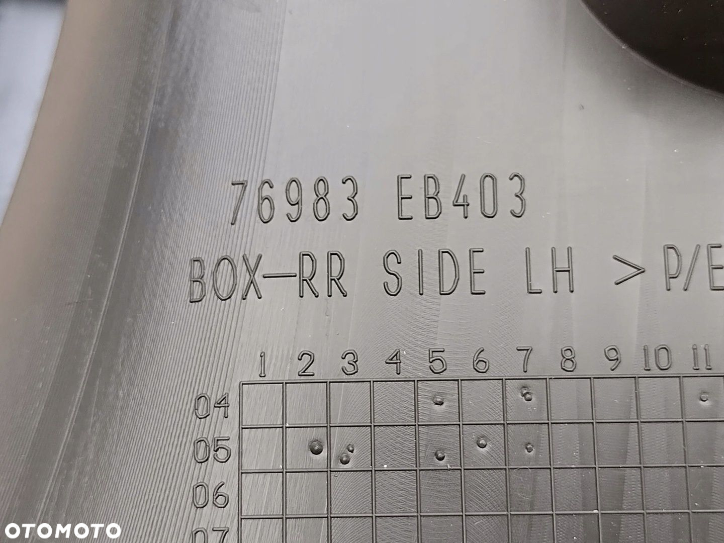 NISSAN NAVARA D40 SCHOWEK SCHOWKI POD KANAPE TYLNĄ KOMPLET - 5