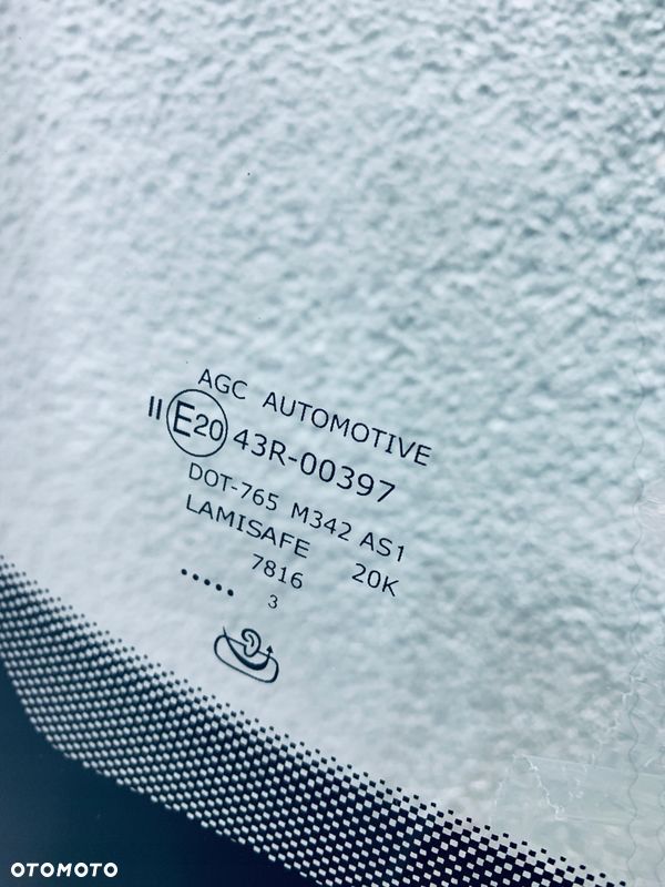 Szyba czołowa SKODA OCTAVIA III 2017- AKUSTYKA+KAMERA+SENSOR+GRZANIE - 3