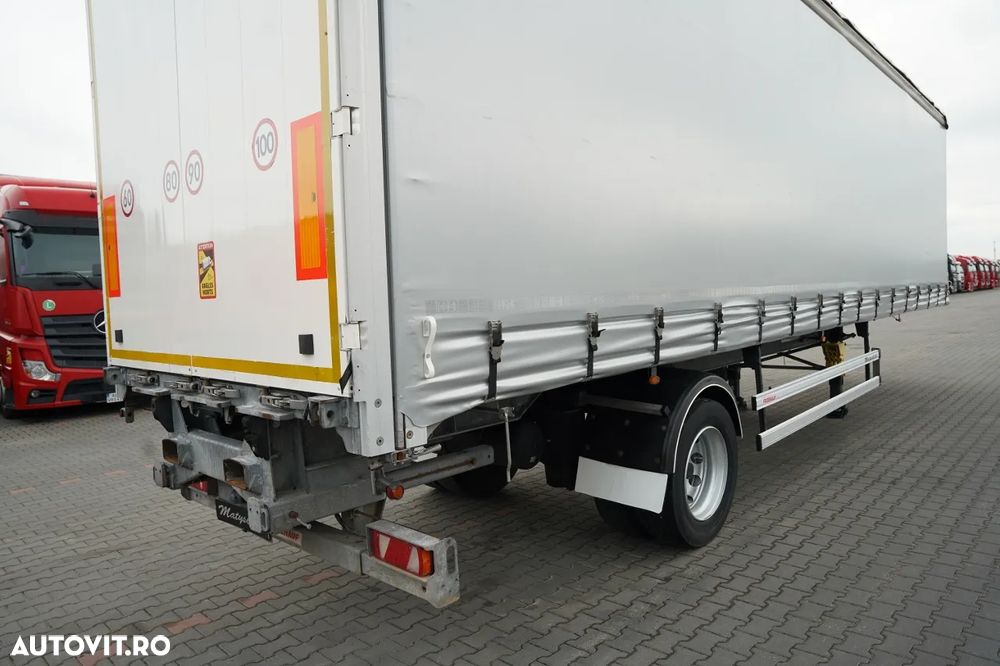 Fruehauf / CORTINĂ / PUNTE DE DIRECȚIE / DUBLU / CUȘURI DE CĂRUCĂ / PODEA REZISTENTĂ - 13