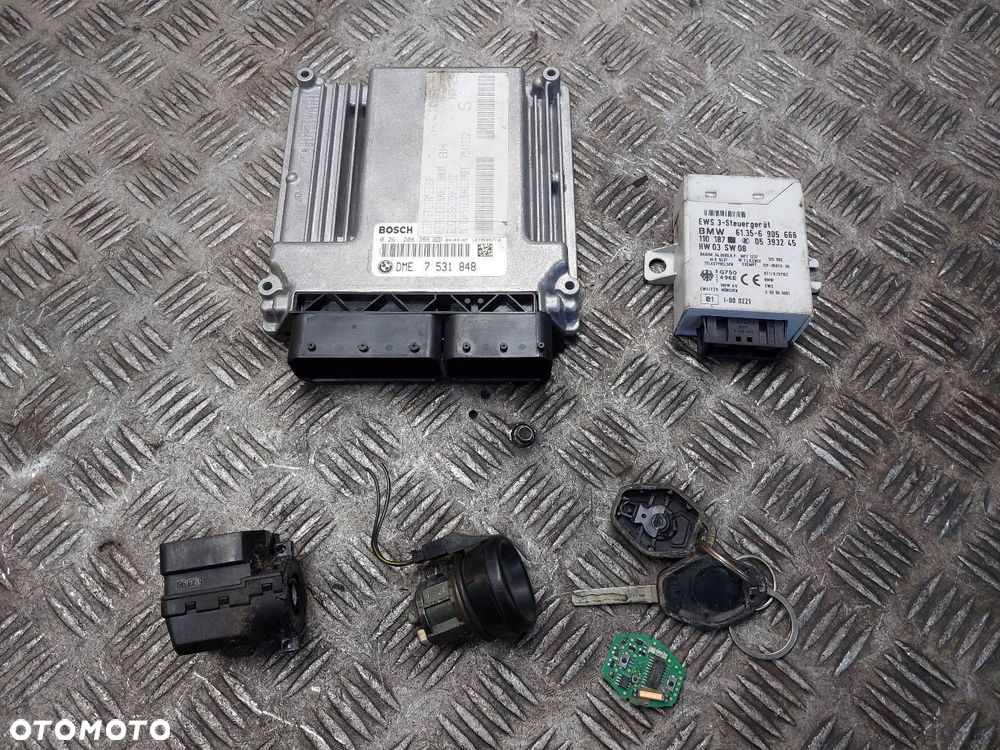 ZESTAW STARTOWY BMW E46 LIFT 318i 2.0 16V 7531848 0261208388 1094686 - 1