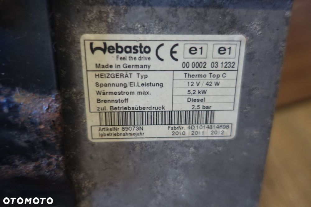 RENAULT MASTER 3 III OGRZEWANIE WEBASTO THERMO TOP C - 4