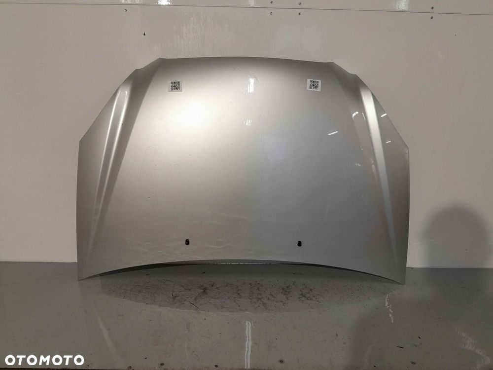 } MASKA POKRYWA SILNIKA DO KIA CARENS III 3 SREBRNA - 1