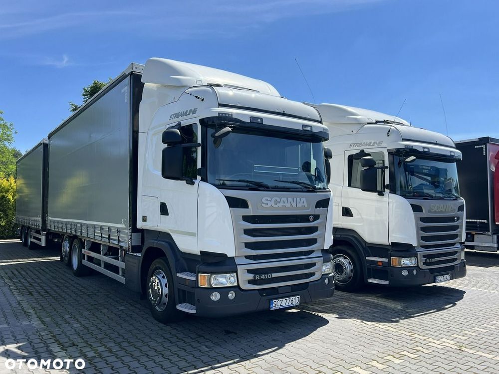 Scania R410 bez EGR Zabudowy Wecon 120m Dach Podnoszony  Zestaw Tandem - 5
