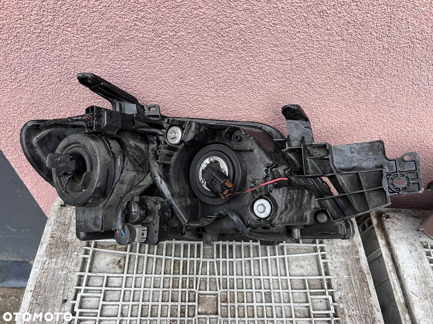 Lampa przednia MITSUBISHI OUTLANDER I LIFT KOMPLET EUROPA ORYGINALNE - 5