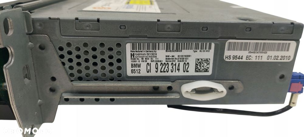 Bmw E90 E91 E81 E87 E92 E93 Radio Czytnik Cd Nawigacja 9223314 - 6