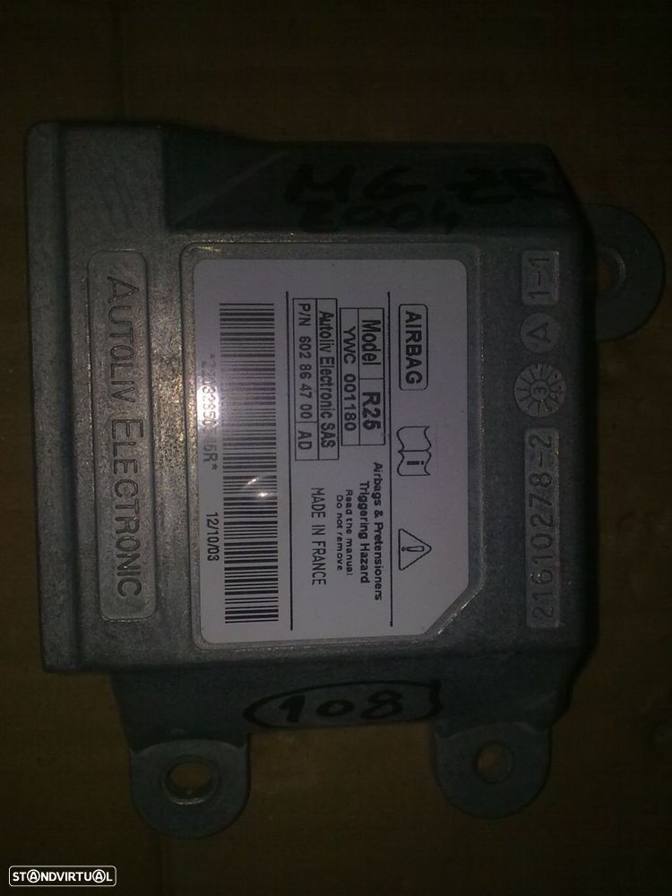 Modulo Airbag YWC001180 MG ZR - 1