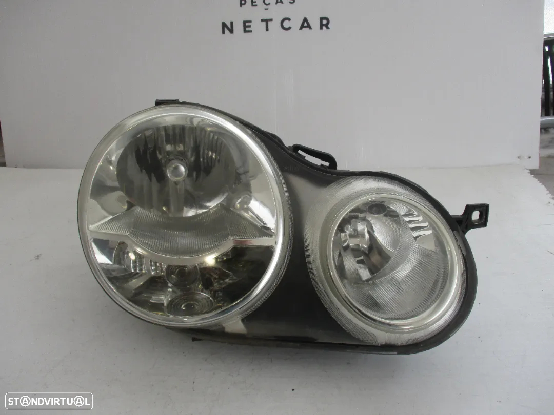 Farol Optica VW Volkswagen Polo 2002 a 2005 Direito - 2