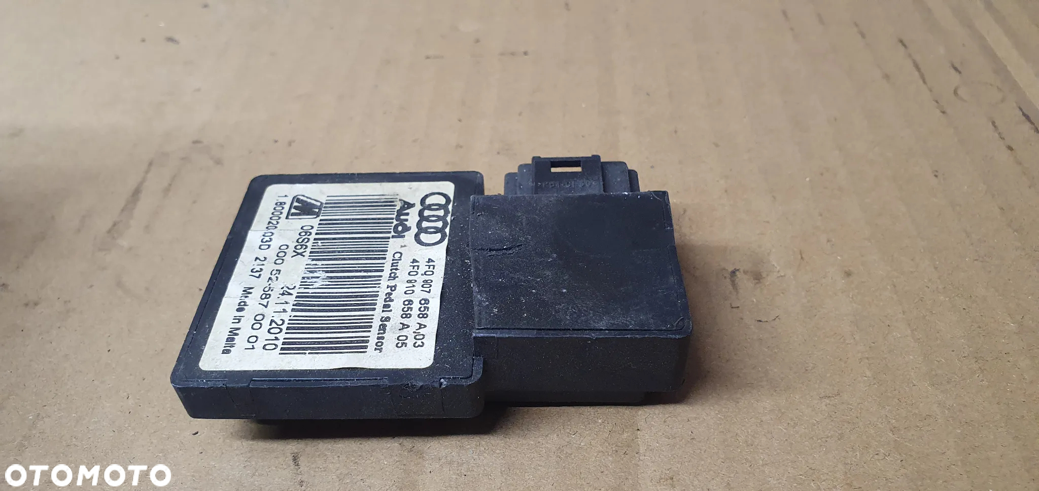 Moduł czujnik sensor pedałów Audi A6 C6 4F0907658A 4F0910658A - 5