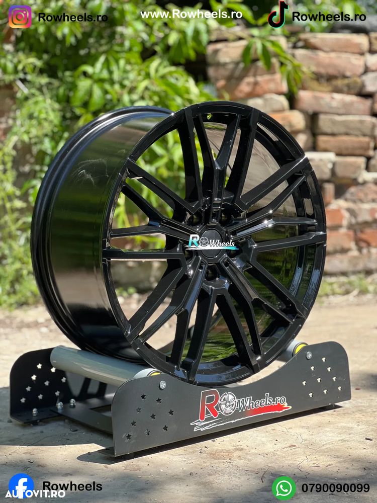 Jante BMW19 R19 BMW F01 F02 F10 F12 F13 E60 E90 F30 F31 E90 E91 Seria 5 seria7 Roti bmw E/F Model M Roti cu anvelope vara sau iarna 245/275 - 4