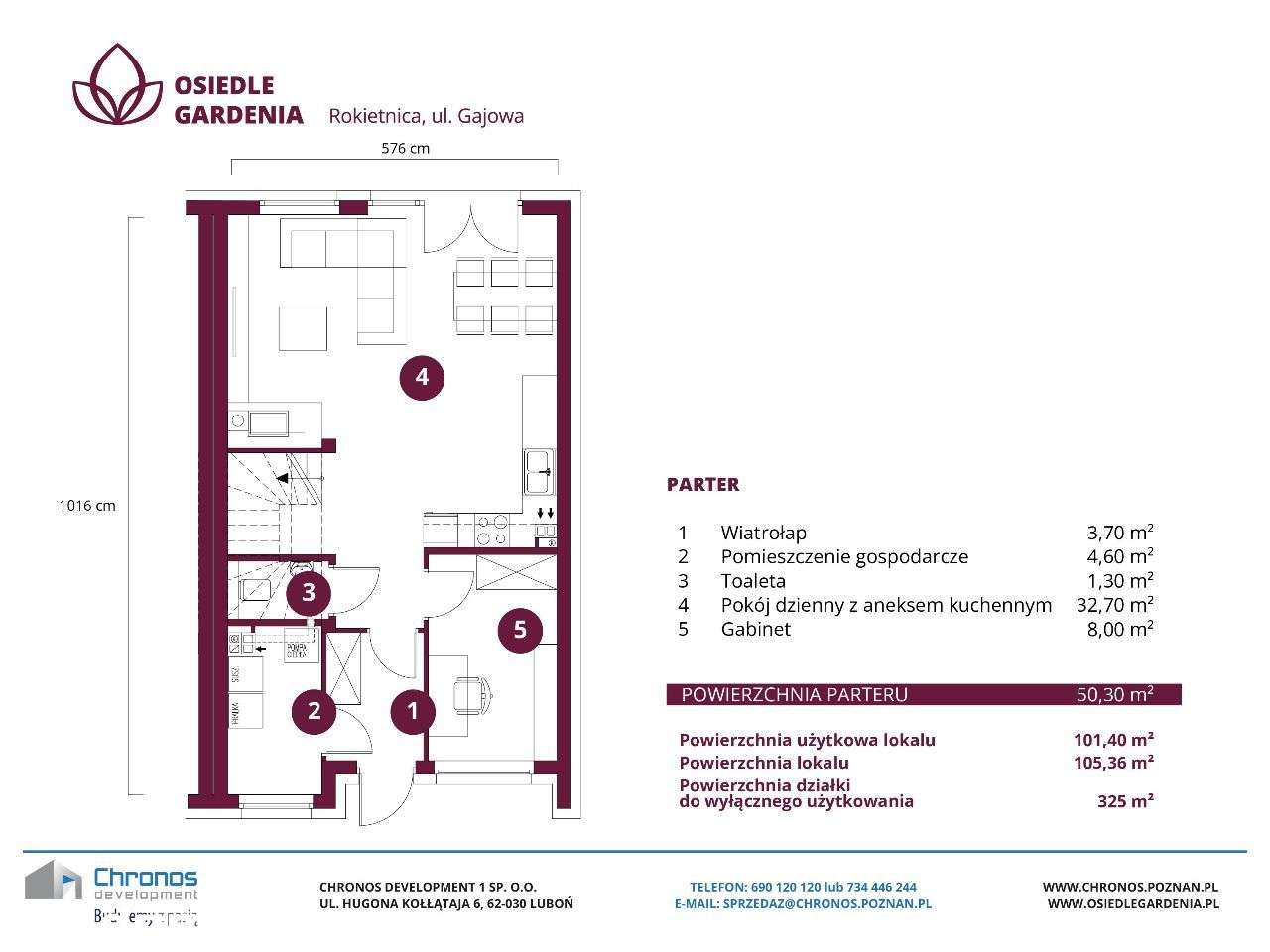 PROMOCJA Dom Gardenia w Rokietnicy. Duży ogród, pełna infrastruktura - Pełny obrazek: 5/7