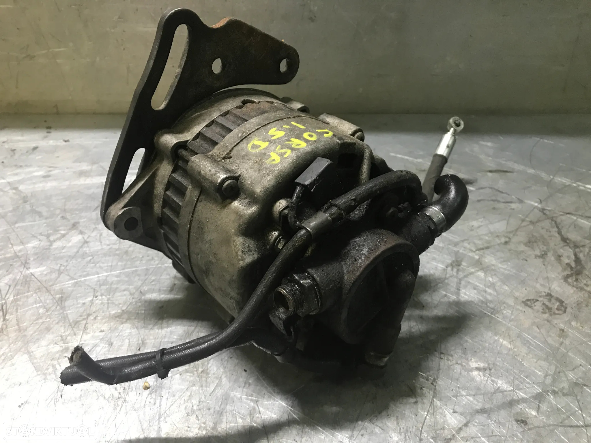 ALTERNADOR OPEL CORSA / ASTRA 1.5D 1.7D (FICHA REDONDA) - 3