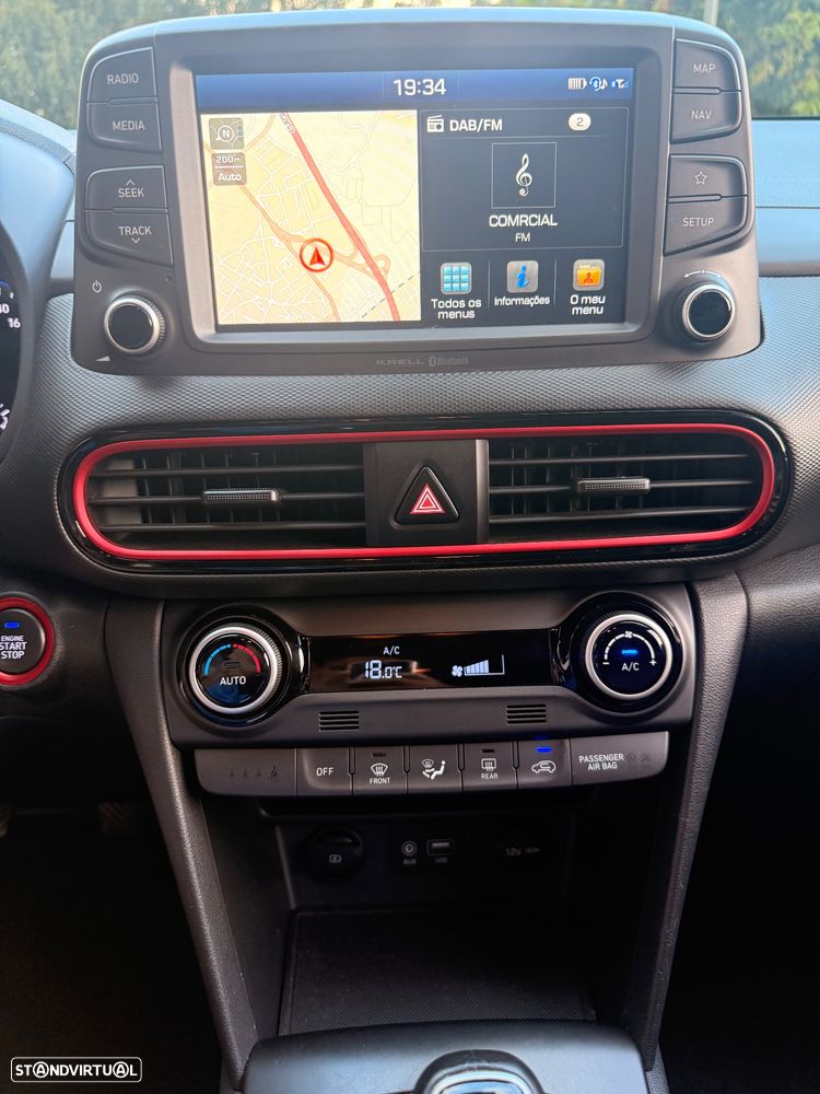 Hyundai Kauai 1.0 T-GDi Premium Pele/Tec Ver.+Nav+Vision - 28