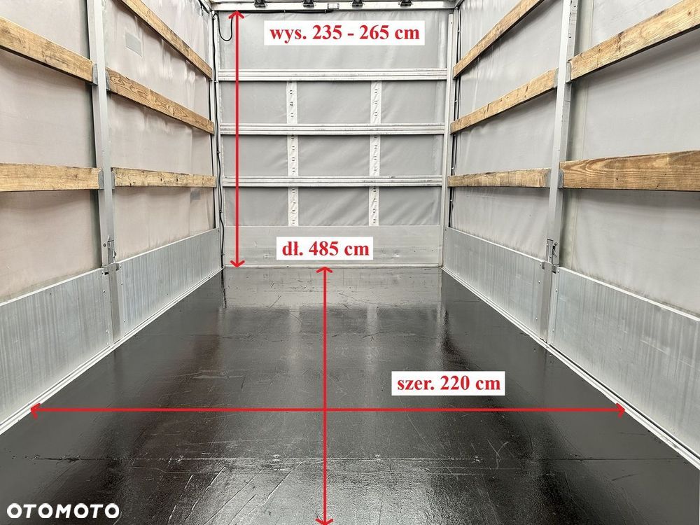 Renault MASTER PLANDEKA 10 PALET WEBASTO TEMPOMAT LEDY KLIMATYZACJA  165KM - 12