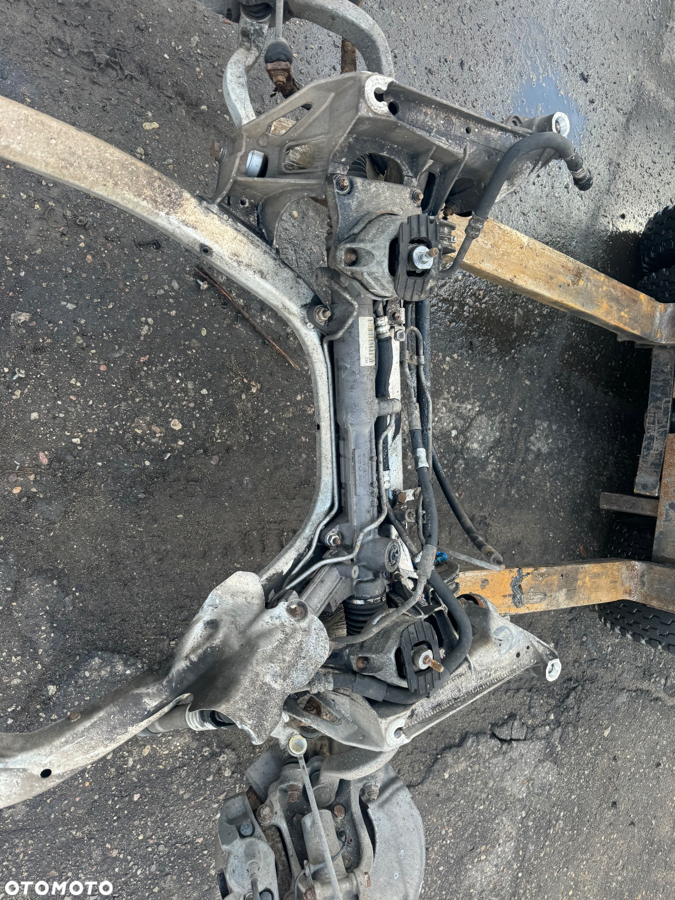 BMW e60 e61 diesel Zawieszenie przód przednie belka sani mcperson ława sanki wachacz amortyzator zwrotnica tył przód tylnie przednie - 3