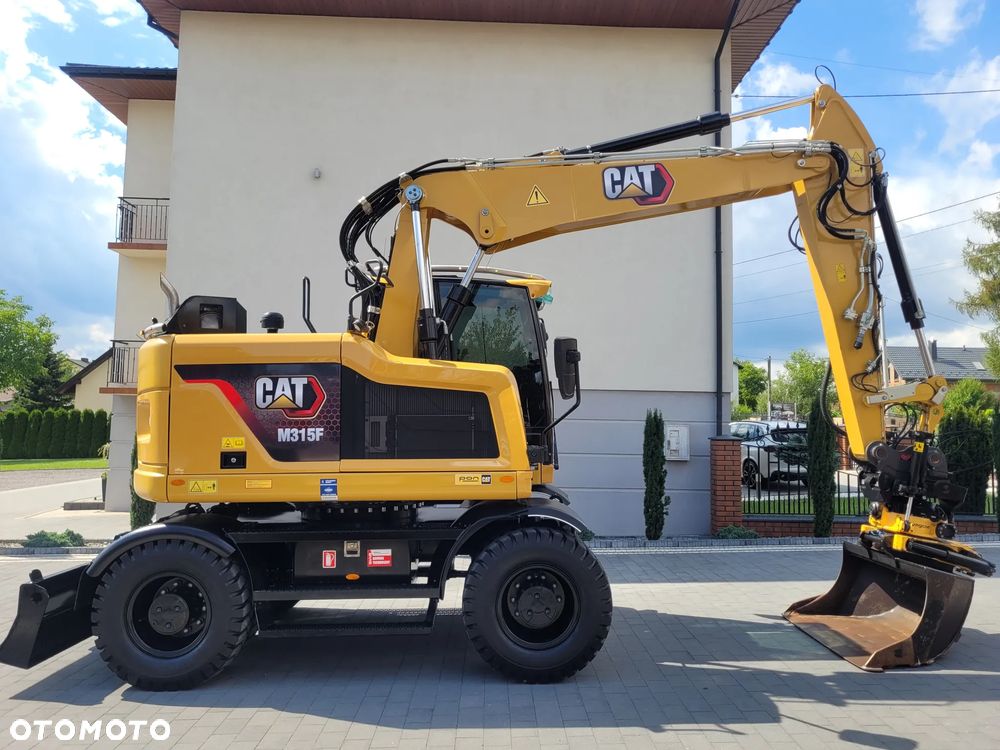 Caterpillar M315F / ROTOTILT ze szczypcami / 3700h / jak NOWA / - 4