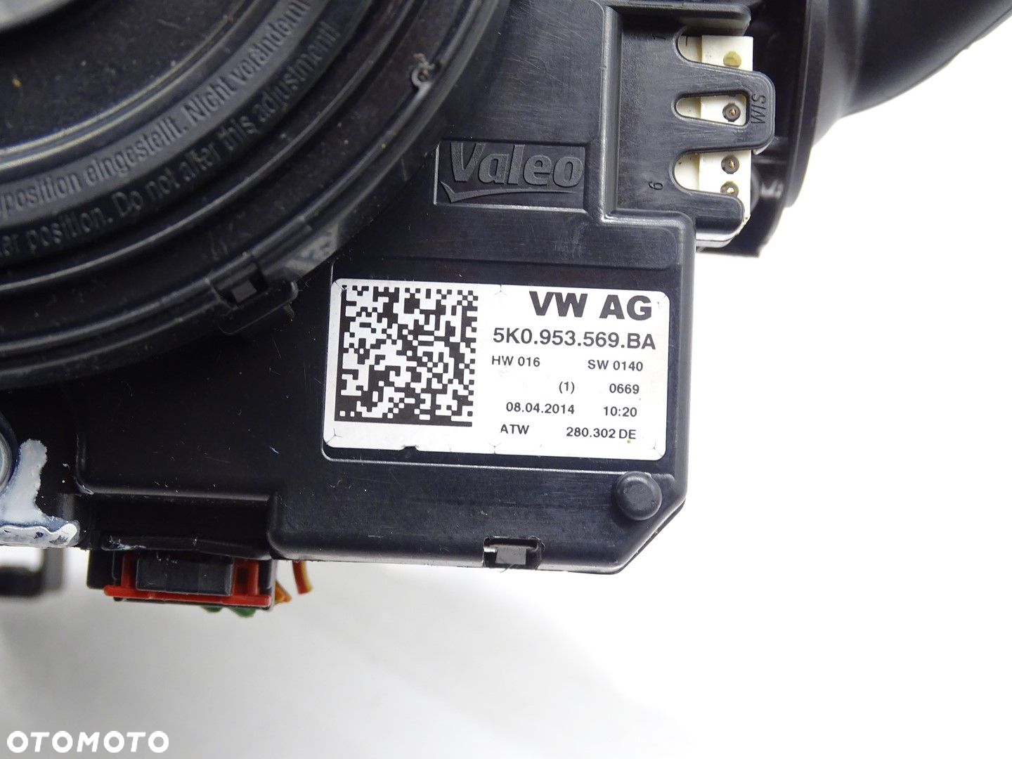 PRZEŁĄCZNIK ZESPOLONY TAŚMA MANETKI VW PASSAT B7 3C5953501DA 5K0953569BA - 4