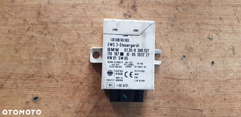 BMW E39 MODUŁ EWS 8380137 - 1