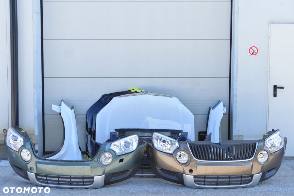 MASKA ZDERZAK BŁOTNIK PAS LAMPA SKODA YETI 2008- - 1