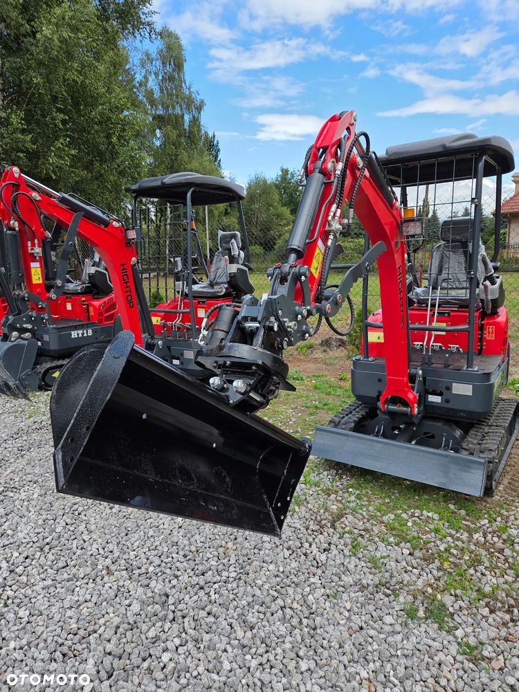 Łyżka Rotator Hydrauliczny Szybkozłącze Obrotnica Minikoparka - 2