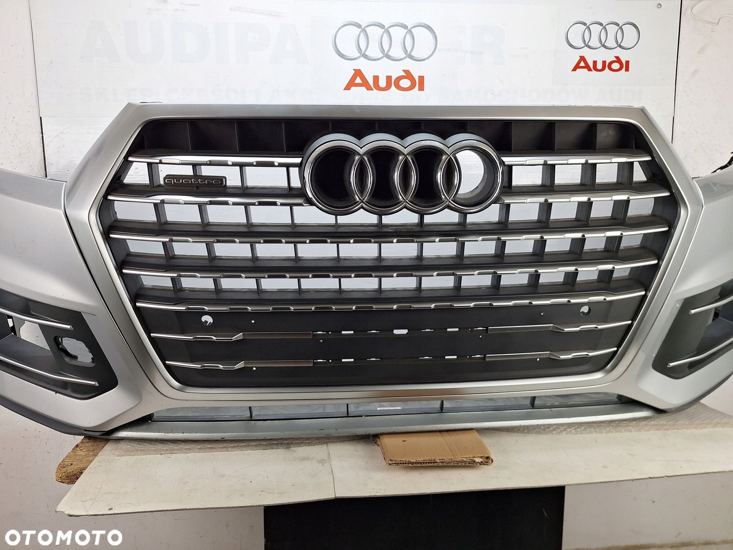 ZDERZAK AUDI Q7 4M 4M0 2014-2019 PRZED LIFTEM ZWYKŁY LIFTINGIEM - 2