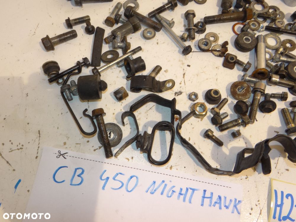 Honda CB 450 Nighthawk 84r śruby podkładki nakrętki blacha H2185 - 5