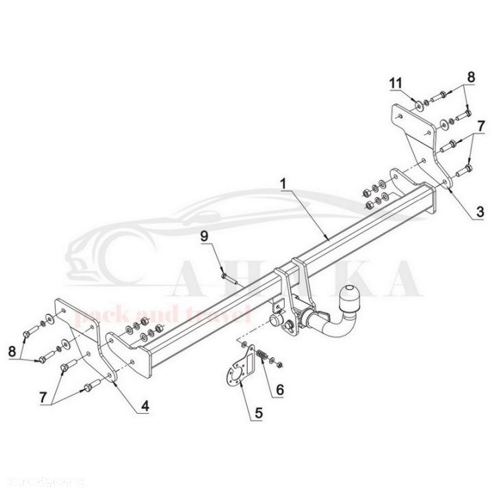 Hak Holowniczy Automat Do Hyundai I30 Hatchback Od 2017 - 3