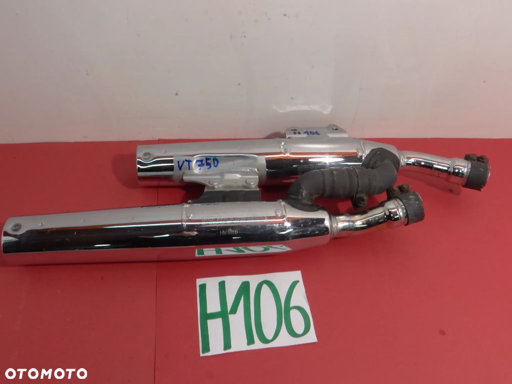 H106  HONDA VT 1100 SHADOW TŁUMIKI WYDECH RURA KOLEKTOR HM MM8 SANKEI 2264 HONMM81100 - 13