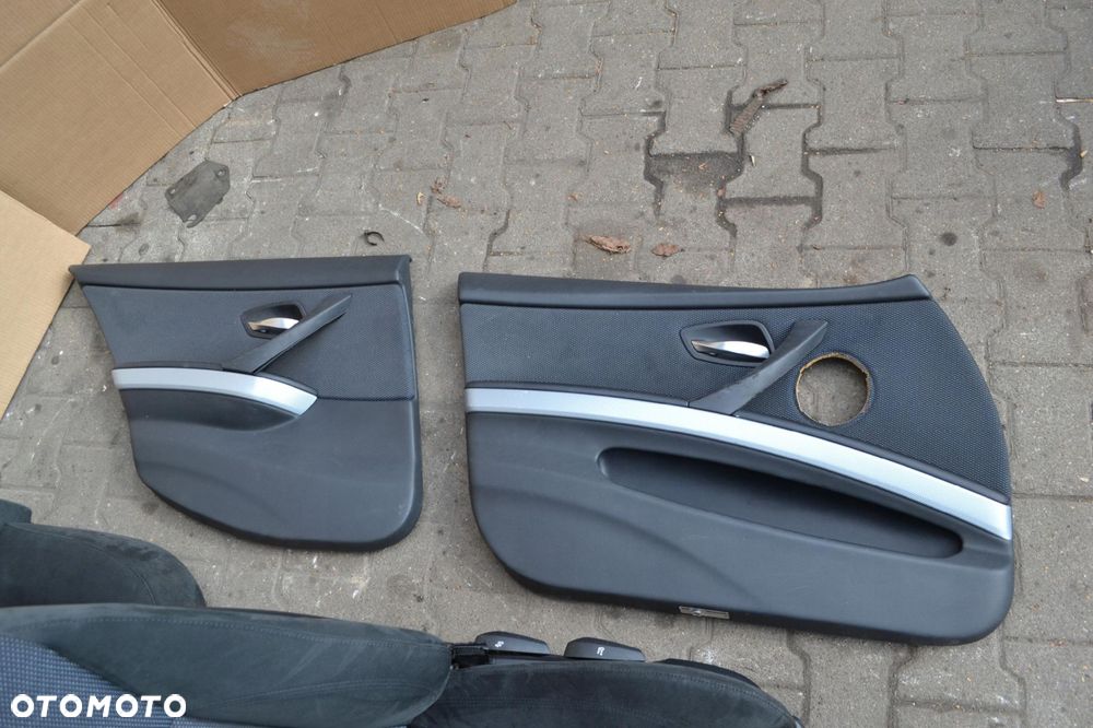 BMW E90 FOTELE KANAPA OPARCIE BOCZKI ALCANTARA SPORTSIZE MPAKIET KOMPLET - 6