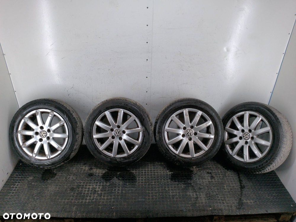 FELGI ALUMINIOWE KOMPLET 16 Z OPONAMI VW GOLF V 205/55R16 91V 6,5JX16H2ET50 - 2