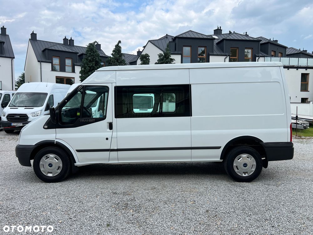 Ford Transit Furgon Brygadowy Doka 6 os. 4x4 AWD L3H2 2.2 TDCI 125KM Webasto HAK - 5