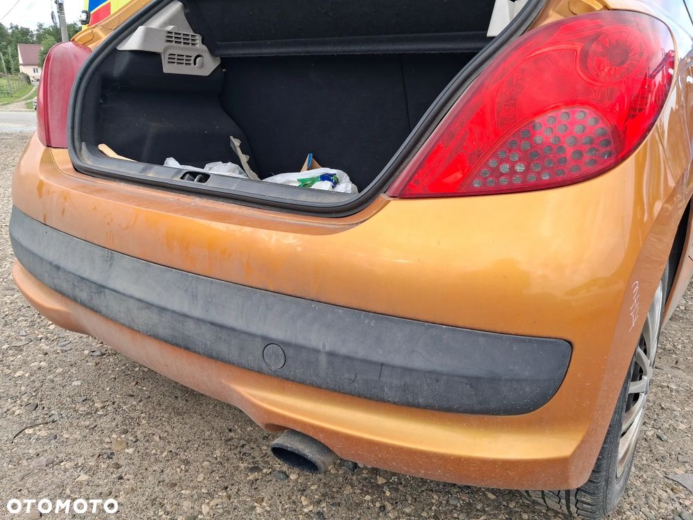 ZDERZAK TYLNI TYL PEUGEOT 207 3D KHW - 2