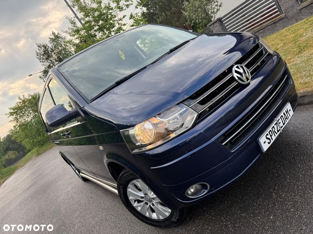 Volkswagen TRANSPORTER T5 L2H1 LIFT Długi Klima Elektryka Tempomat Furgon 3os. Rury Hak Pdc - 22