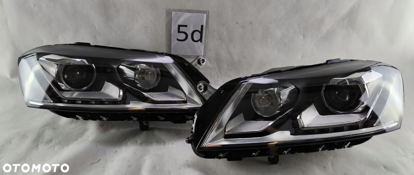 VW PASSAT B7 3AB XENON LEWY PRAWY REFLEKTOR LAMPA KOMPLETNE - 1