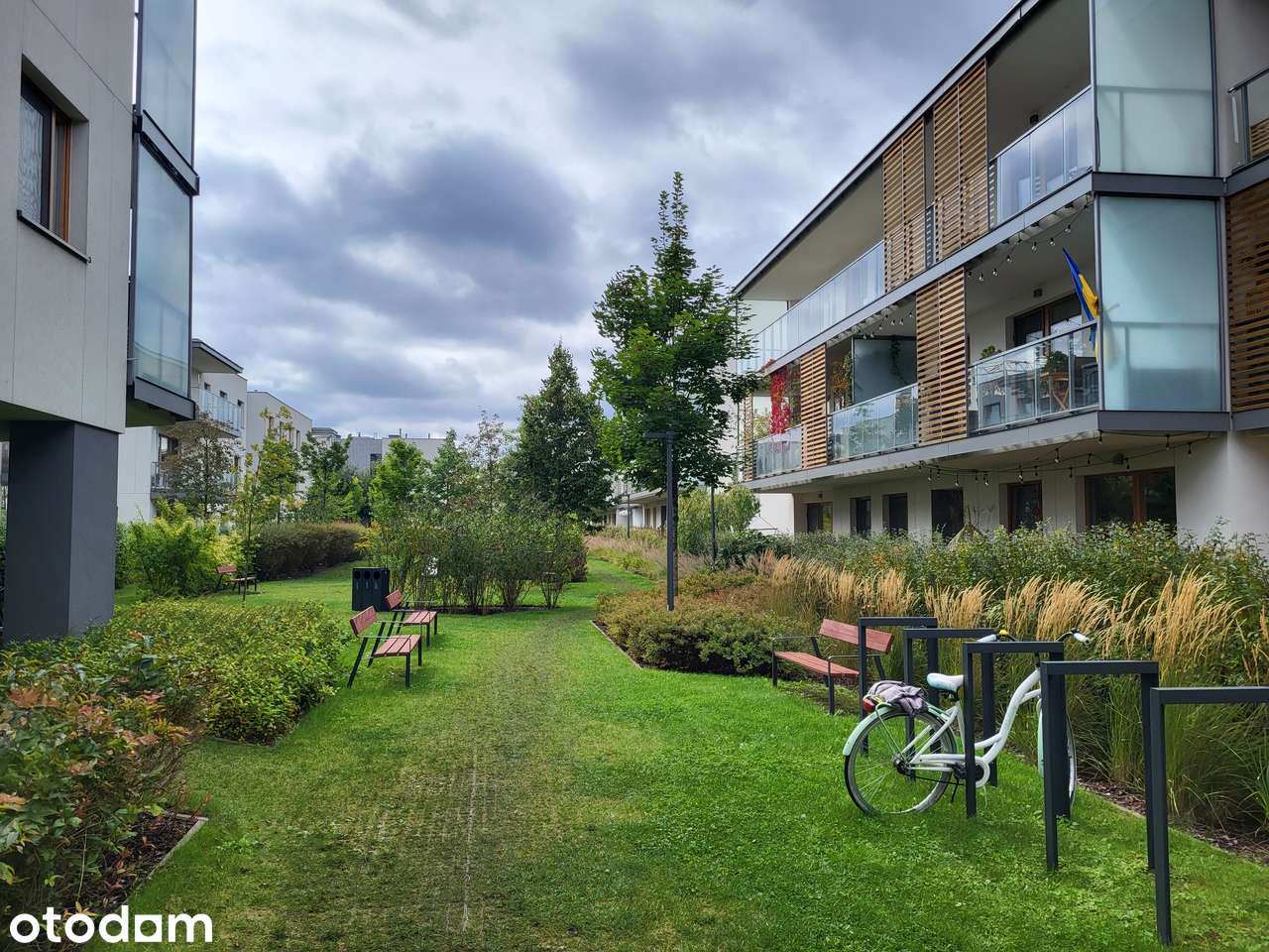 Apartament z ogrodem- garaż w cenie - Jaśminowy Mokotów - bez prowizji