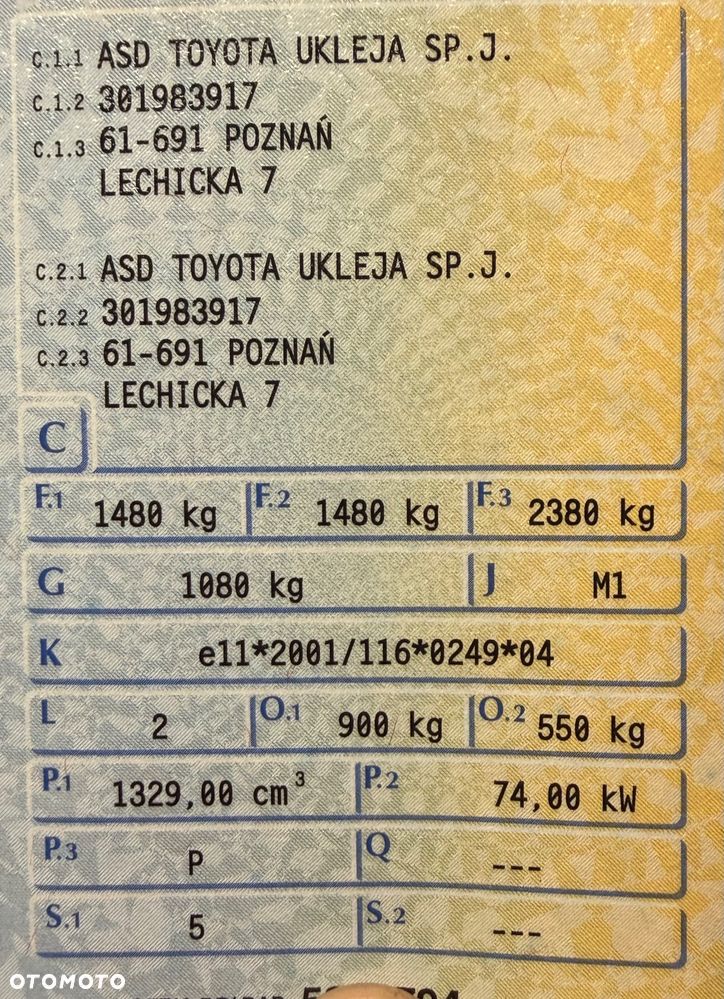 Toyota Yaris 1.33 Luna - 21