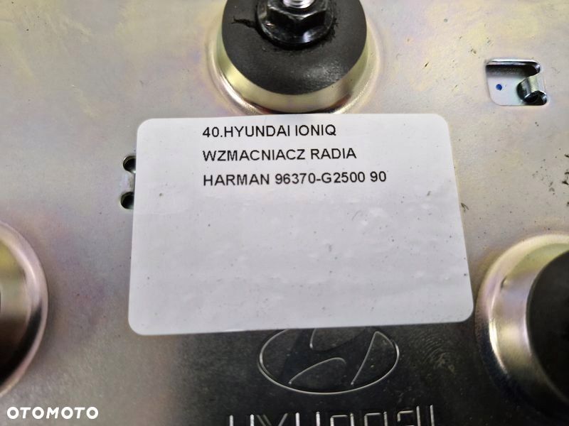 HYUNDAI IONIQ IV 4 WZMACNIACZ RADIA HARMAN 96370-G2500 - 7