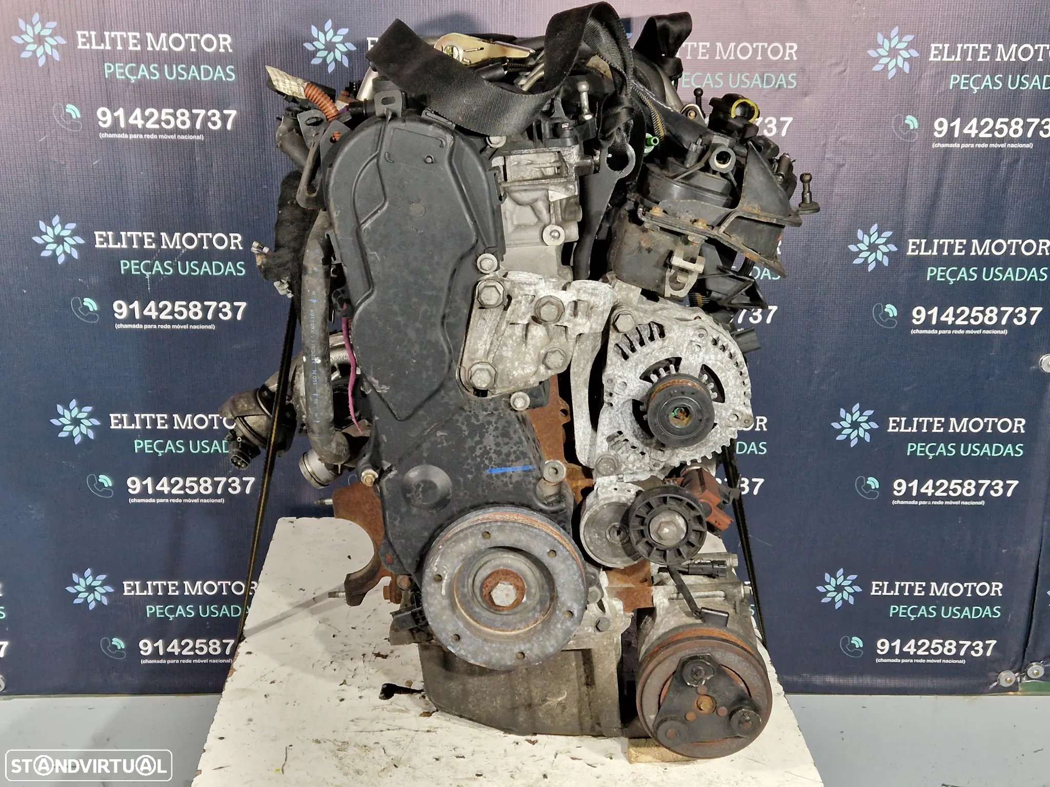 Motor usado G6DB G6DA FORD FOCUS 2.0 TDCI 136CV 140CV C-MAX GALAXY S-MAX - 4
