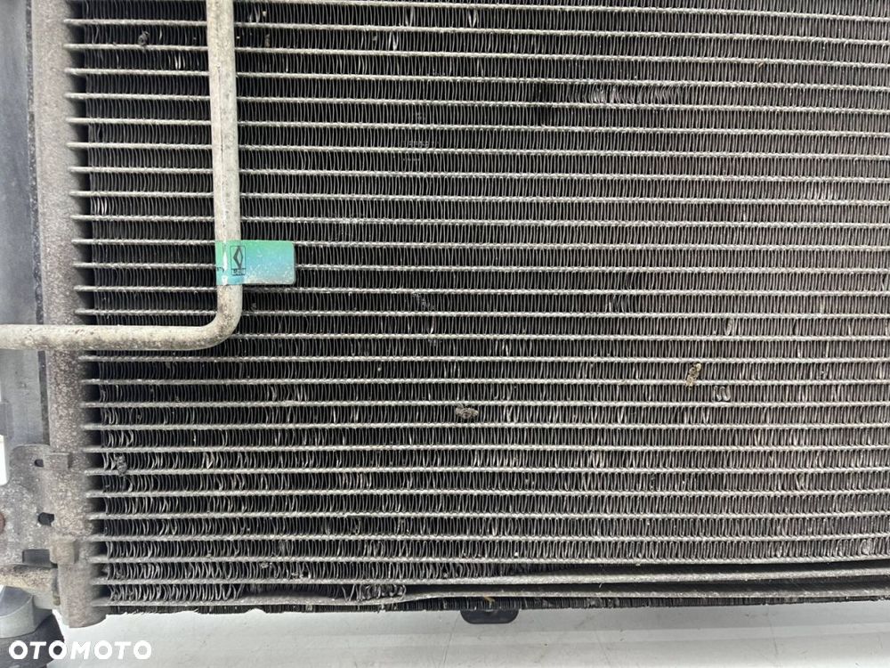 Chłodnica wody Renault Scenic I Megane I 96-03r 1.4b 1.6b klimatyzacji wiatrak KOMPLET 8200125769 - 13